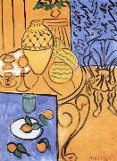Henri Matisse Yellow and blue oil painting reproduction
